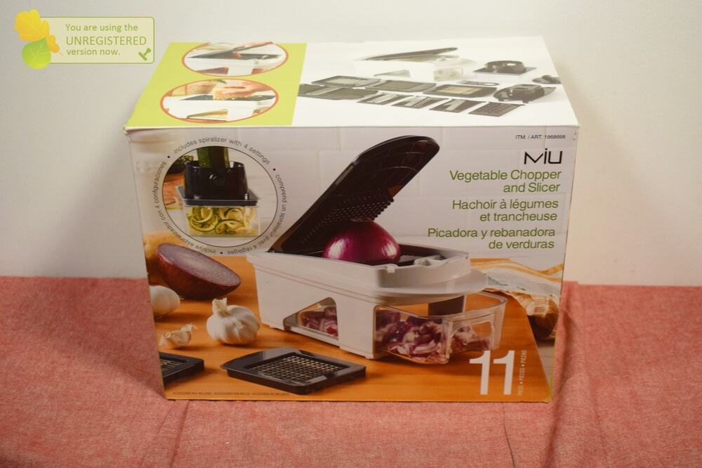 MIU 11PC Vegetable Chopper & Slicer